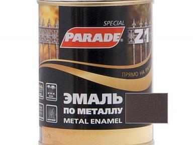 Эмаль по металлу Parade Z1 2,5л молотковая коричневый Израиль