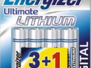 Батарейка литиевая*12 ENR Ultimate Lithium AA 2шт/бл
