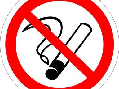 Знак наклейка "Курить запрещено"200*200 Рексант 56-0035