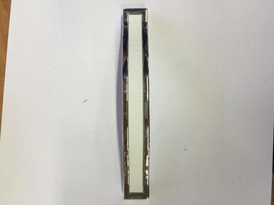 Ручка мебельная  ВТ128-02-20(хром -белый)