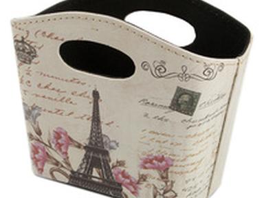 Французская корзинка сумочка декоративная для мелочей