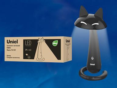 Светильник настольный «Кошка»TLD-532 Black/LED/360Lm/4500K/Dimmer