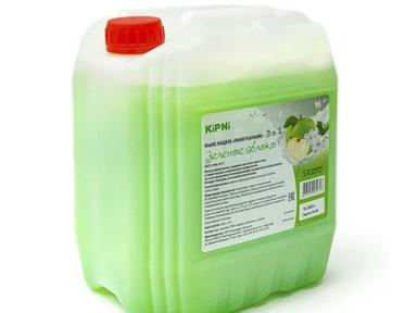 Жидкое мыло "KIPNI" зеленое яблоко 5л евро