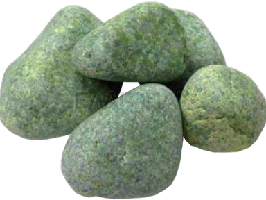 Камни для бани ЖАДЕИТ шлифованный крупный 10 кг