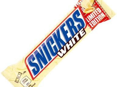 Шоколадный батончик Сникерс Белый 5х32х81г