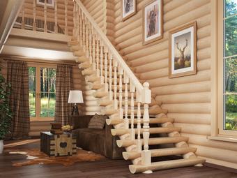 Элементы деревянных лестниц и их составные части