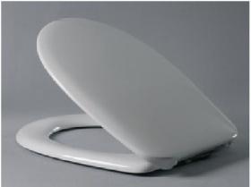 Сиденье для унитаза HARO Дельтано B0302Y стальное крепление, дюропласт, белый