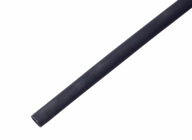 Термоусадочная трубка клеевая REXANT 4,8/1,6 мм,черная, 1 м,20-4808