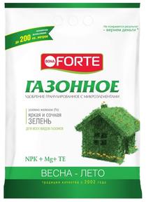 Удобрение BonaForte для газонное(весна)4,5кг