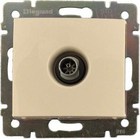 Розетка ТВ оконечная кремовая 774329(Legrand) Розетка ТВ оконечная кремовая 774329(Legrand)