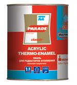 Эмаль для радиаторов PАRADE А-4 белая п/матовая 0,9 гр