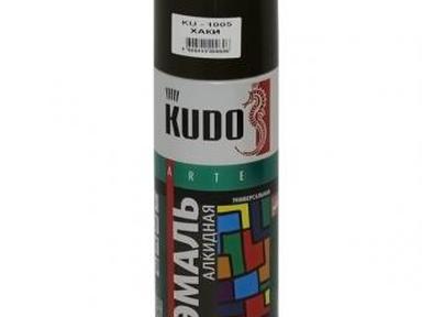Краска аэрозоль KUDO 520мл хаки KU1005 Краска аэрозоль KUDO 520мл хаки KU1005