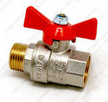 Кран шар. Valtec 1/2 ГШ бабочка VT218 (уп.12шт, кор.192шт) Кран шар. Valtec 1/2 ГШ бабочка VT218 (уп.12шт, кор.192шт)