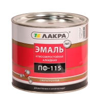 Эмаль ПФ-115 (Лакра Синтез) коричневый 2 кг Эмаль ПФ-115 (Лакра Синтез) коричневый 2 кг