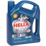 Масло моторное Shell Helix HX7 5w40 4л