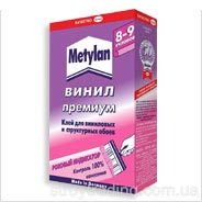 Клей для обоев Метилан Винил Премиум 300 гр.с индикатором Клей для обоев Метилан Винил Премиум 300 гр.с индикатором
