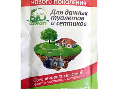 Биопрепарат для дачных туалетов и септиков 70г Биопрепарат для дачных туалетов и септиков 70г