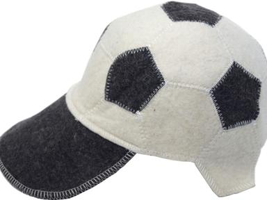 Шляпа д/сауны "Футбольный мяч"