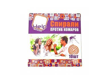 Спирали от комаров Help 10 шт 80230 Спирали от комаров Help 10 шт 80230