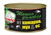 Шашка Дымовая от комаров ,мух,и ос Help 50гр 80233 Шашка Дымовая от комаров ,мух,и ос Help 50гр 80233