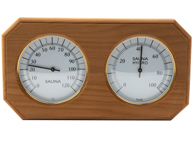 Термогигрометр 8- угольник ТН-22С (Контраст)