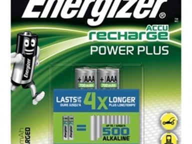 Батарейка аккумулятор*12 ENR Rech Power Plus AAA 700 mAh 2шт/бл