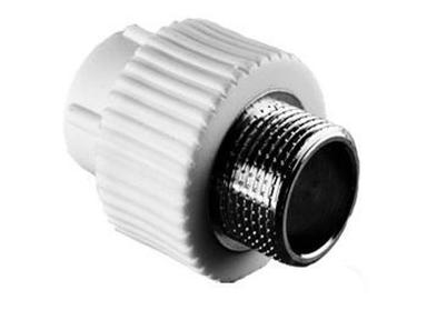 П-Муфта комб. белая ф40, 1 1/4" нар.р. TEBO П-Муфта комб. белая ф40, 1 1/4" нар.р. TEBO