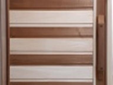 Дверь банная термолипа Комби глухая 190 х 70 см
