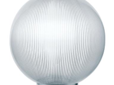 Рассеиватель шар для садово-парковых светил-в UPF-R300A прозр-ый призмат-ий