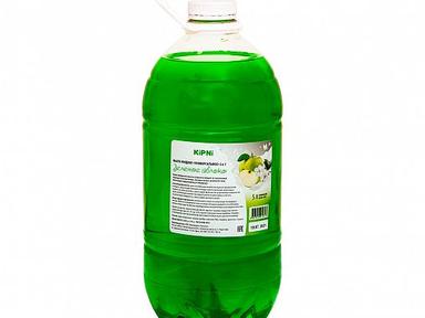 Жидкое мыло "KIPNI" зеленое яблоко 4,5л