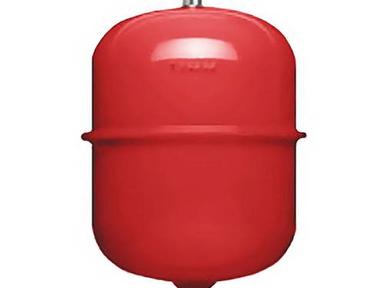 Расширительный бак CIMM ERE 12 л для отопления вертикальный (цвет красный