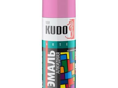 Краска аэрозоль KUDO 520мл розовая KU-1014