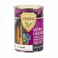 Пропитка Veres Ultra Lazura №12, 0,9 л, белая