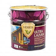 Пропитка Veres Ultra Lazura №4, 9 л, орех
