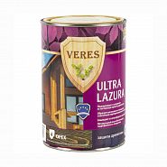 Пропитка Veres Ultra Lazura №4, 0,9 л, орех
