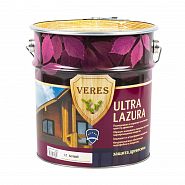 Пропитка Veres Ultra Lazura №12, 9 л, белая