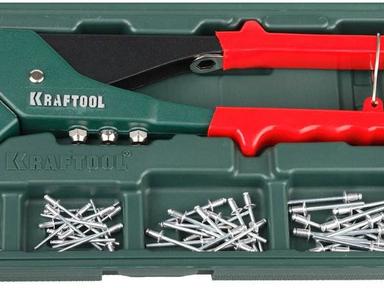 Заклепочник KRAFTOOL "RX-7"(набор заклепок) Заклепочник KRAFTOOL "RX-7"(набор заклепок)