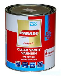 Лак яхтный PARADE алкидно- уретановый п/мат 0,75 л Лак яхтный PARADE алкидно- уретановый п/мат 0,75 л