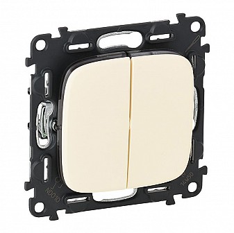 Выключатель Legrand Valena ALLURE 2 кл крем.752805 Выключатель Legrand Valena ALLURE 2 кл крем.752805