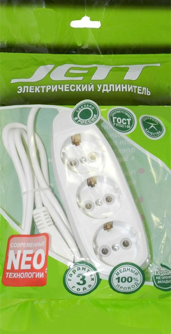 Удлинитель Джетт без з/к 1,5м. Удлинитель Джетт без з/к 1,5м.