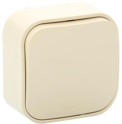 Выключатель Legrand Quteo 1-клав.о/у крем.782230 Выключатель Legrand Quteo 1-клав.о/у крем.782230