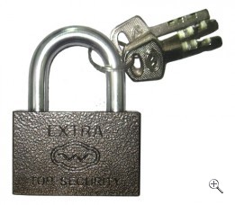 Замок навесной Extra Black 70мм Замок навесной Extra Black 70мм