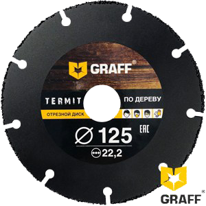 Диск пильный по дереву 125х22,23 GRAFF TERMIT Диск пильный по дереву 125х22,23 GRAFF TERMIT