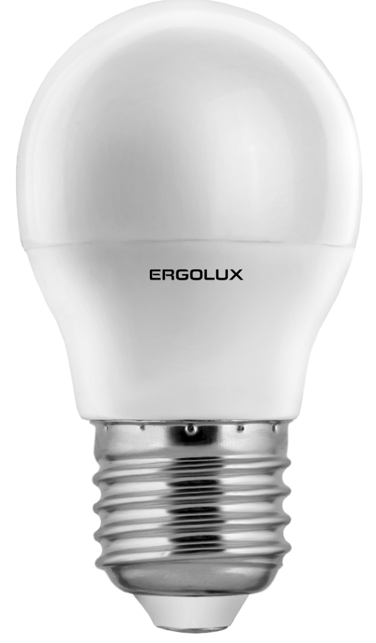 Лампа светод-ая Ergolux G45-9W-4500/Е27 шар 13177 Лампа светод-ая Ergolux G45-9W-4500/Е27 шар 13177