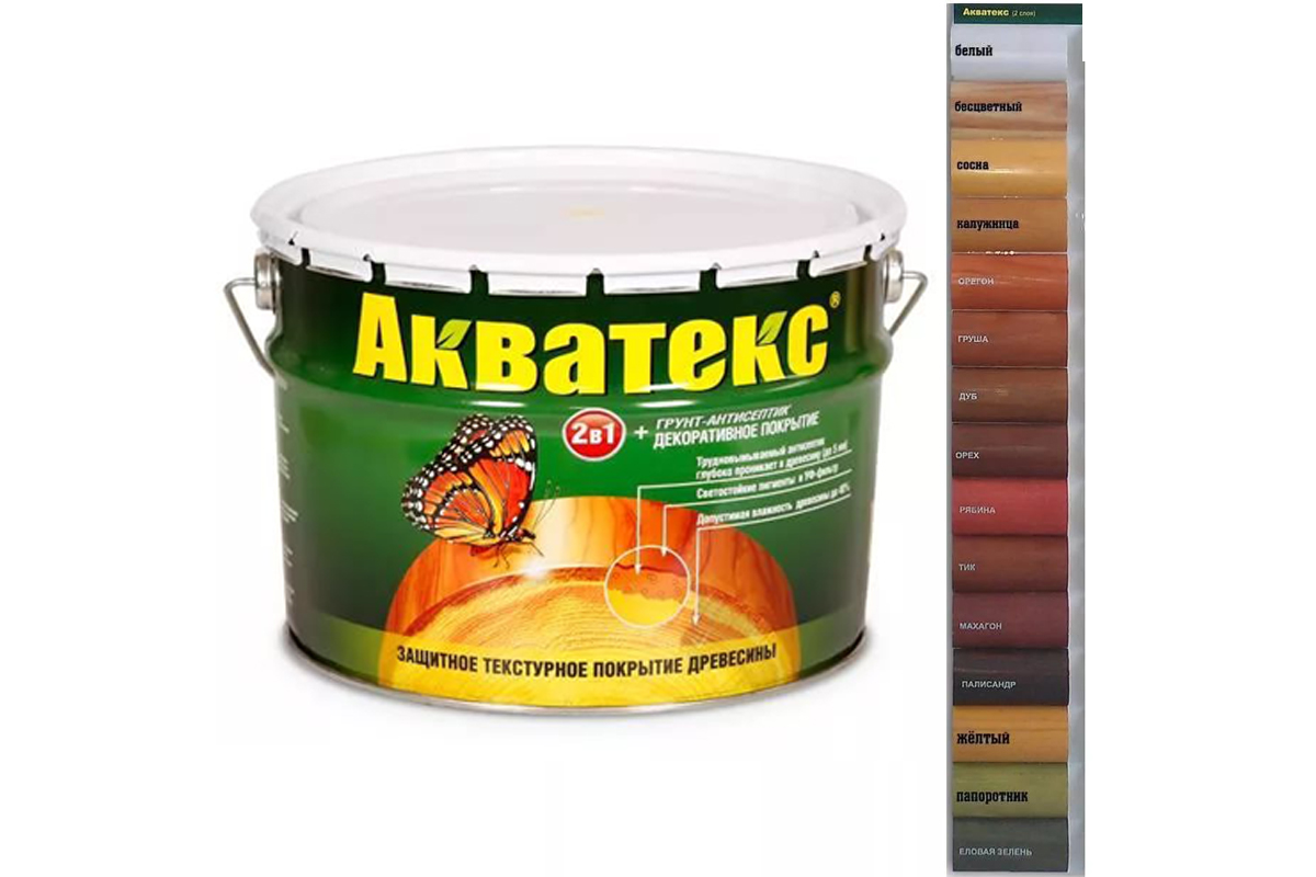Акватекс 10л дуб деревозащитное средство Акватекс 10л дуб деревозащитное средство
