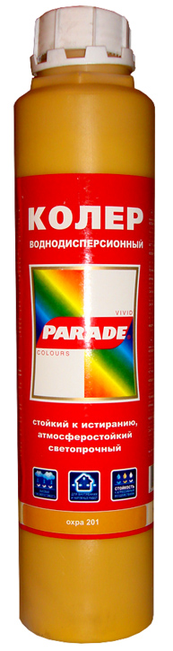 Колер "PARADE" 0,75 л охра Колер "PARADE" 0,75 л охра