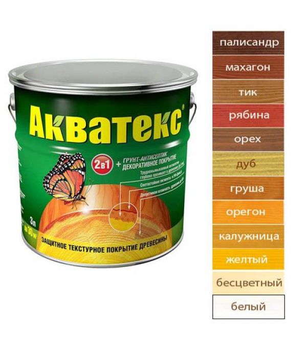 Акватекс 3л дуб деревозащитное средство Акватекс 3л дуб деревозащитное средство
