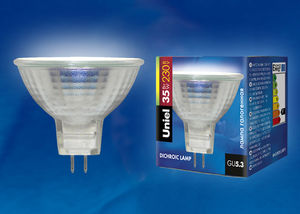 Лампа галогеновая 35W, 220V GU5.3 Лампа галогеновая 35W, 220V GU5.3