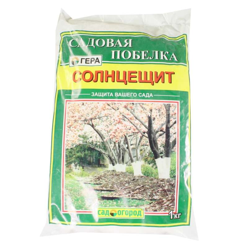 Побелка садовая 1кг Солнцещит Побелка садовая 1кг Солнцещит