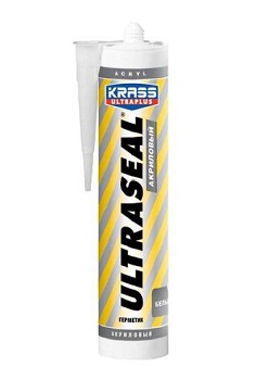 Герметик КRASS акриловый Ultraseal Белый 260мл Польша Герметик КRASS акриловый Ultraseal Белый 260мл Польша